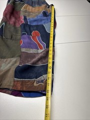 NWT Tanami Baggy Patchwork Overall Jumpsuit Sz M/L Handmade Pockets Boho Hippie