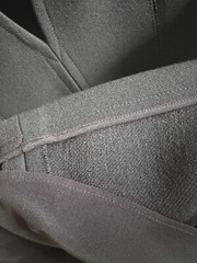 CHLOE DOUBLE FACE WOOL CREPE MINI DRESS FR34