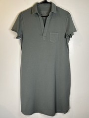 Frank & Eileen Rosemary Lauren Collared Polo Mini Dress Sage Green Size M/L
