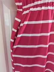 NEW Dress by SHEIN Pink & White Striped Size Small!