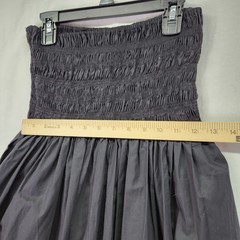 Revolve Faithful The Brand Solange Smocked Tube Slip On Dress In Black Size 2