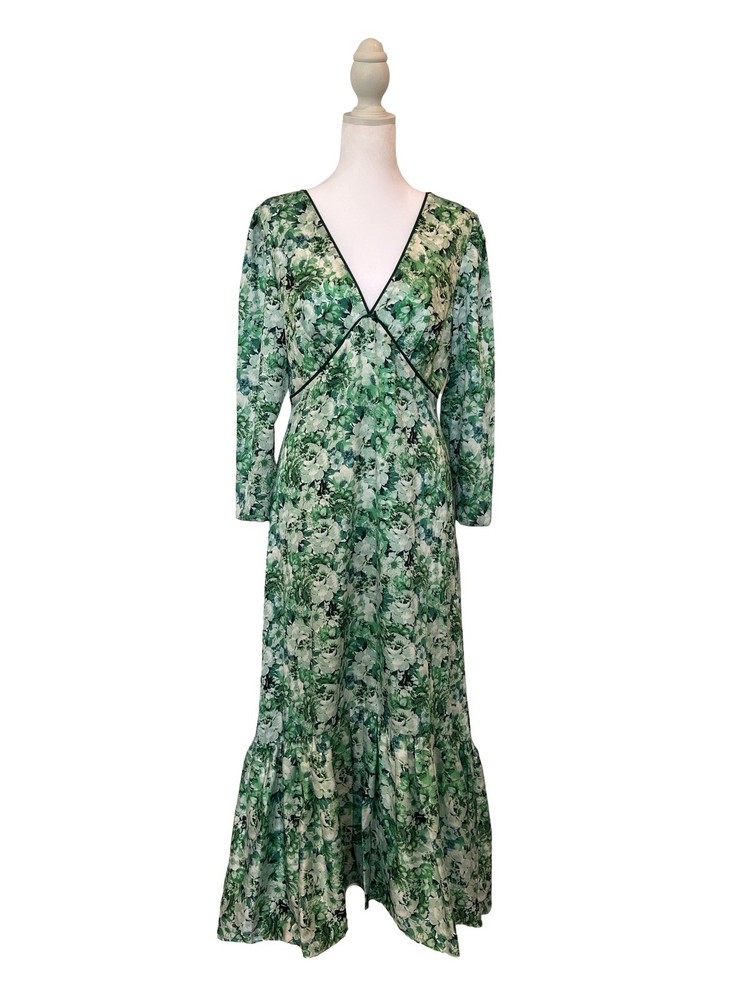 Antonio Melani x Kimberly Whitman Celia Floral Maxi Dress Size 4 New w/Tags