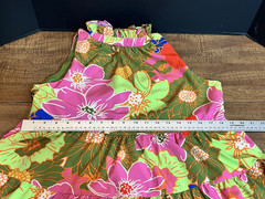 TCEC Mini Dress Size Medium Floral Tiered Ruffle Party Vacation Preppy College