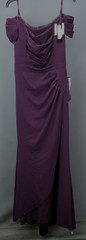 XSCAPE Ruched Off-The-Shoulder Gown MSRP $279 Size 10 # 14B 2492 Blm