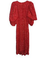 Rotate Birger Christensen Jacquard Open back Dress Size 10