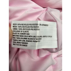 Wild Fable Womens Sequin Babydoll Mini Dress Pink Poly Blend Casual Size XXS