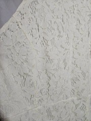 She + Sky NWT White Halter Floral Lace Eyelash Hem Cocktail Dress – Medium