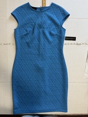 Donna Morgan size 8 “French Blue “ Sheath Knit Dress NWT/originally $68