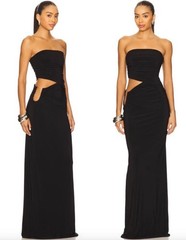 Lovers and Friends Averie Gown in Black Size S