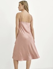 Hatch Maternity“The Easy Slip Dress”Womens Size 3 in Rosewood Brand New Made USA