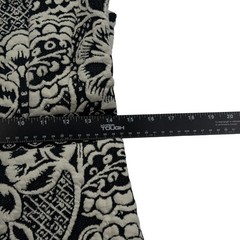 Anthropologie Ettwa Dress Womens S Floral Jacquard Fit Flare Sleeveless