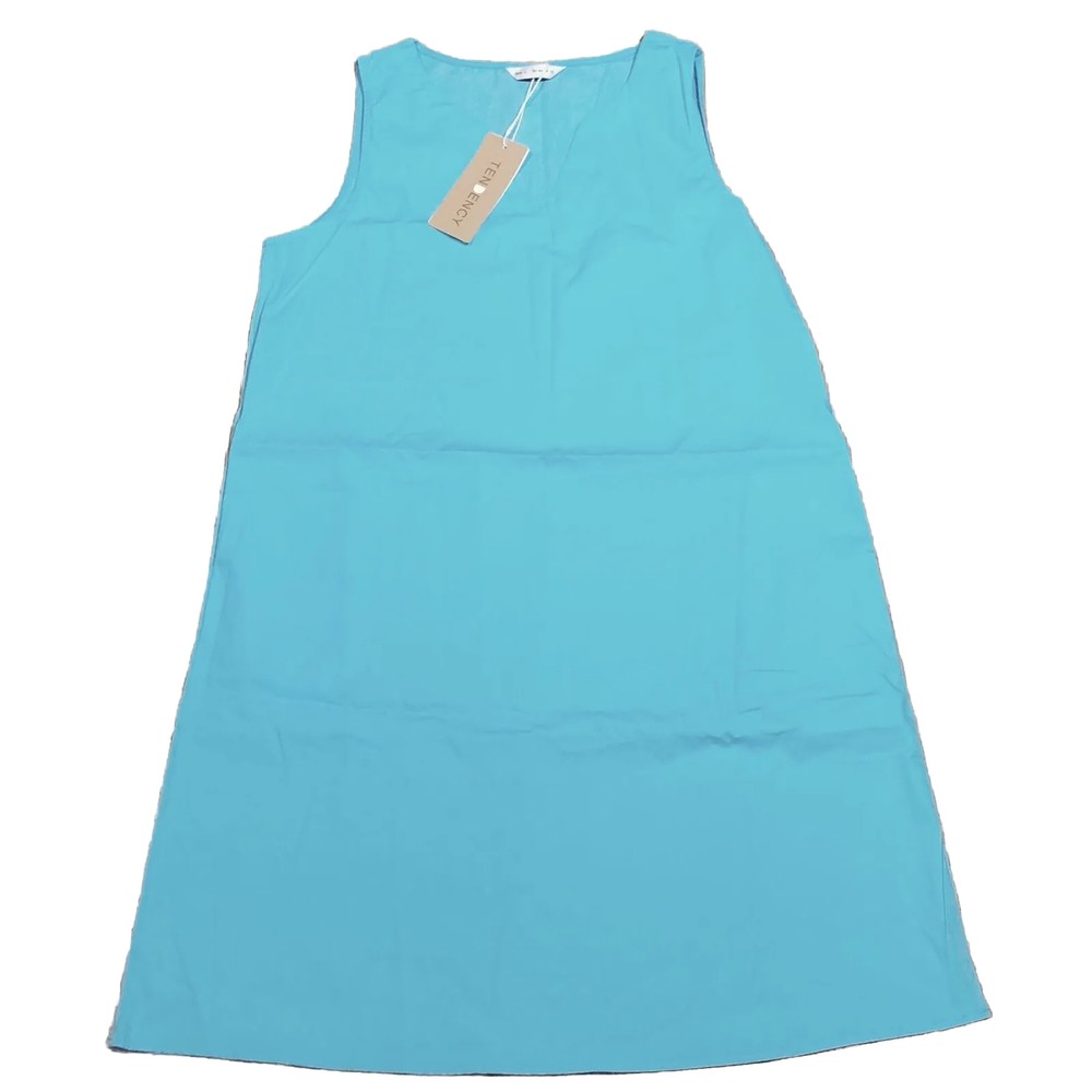 Tendency Dress Size UK Large Light Blue Sleeveless V Neck Women’s BNWT