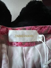 Zimmermann NWT RRP$950 Karmic Pink Floral Balloon Harem Pants Size 0 AU 8 US 4