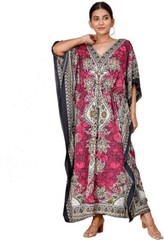 Kaftan Dress Maxi Loose Long Boho Size Women Kimono Plus Beach Caftan Casual
