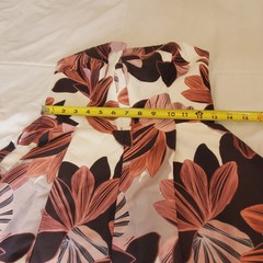 Keepsake The Label Divide Strapless Mini Dress Womens Medium Floral Pink NWT