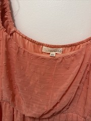 Rewind Junior Size XL Flutter Sleeve Clip Dot Dress