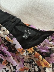 Lulus Floral Ruched Midi Dress Size S New With Tags