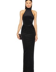 Michael Costello × REVOLVE Ataya Gown in Black Size S
