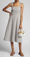 Veronica Beard Positano Gingham Seersucker Dress Size 8