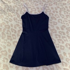 Navy Mini Exercise Dress
