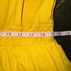 Torrid Yellow Smocked Button Front Midi Sundress Crochet Trim Spaghetti Strap