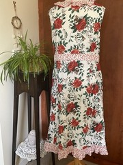 Per una dress size 18 regular Floral Cotton Sleeveless Summer Party Holiday Vgc