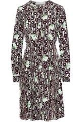 £3400 Valentino Runway PF17 Silk Floral Pleated Dress IT38 UK6 US2 NWT