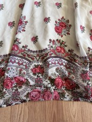 Umgee Floral White Dress Size Small
