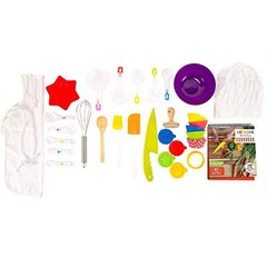 CrEATive Kitchen Junior Chef Set Multicolored – 20 Recipes, Ages 6+