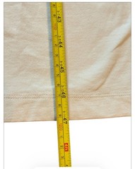 Modern Citizen Noa Knit Wrap T-Shirt Dress Almond Cream Beige Minimalist Medium