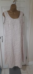 John Lewis Capsule Collection Cotton Summer Dress Size 12 Sleeveless Elegant