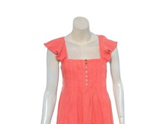 Pilcro And The Letterpress Anthropologie Pilcro Flutter Sleeve Dress L NEW 39542