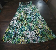 White Stag Women&rsquo;s Multi-Color Muu Muu Floral Leopard Print Size XL