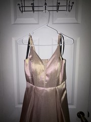 Jamille Metallic Glitter Pleated Ball Gown Brand: Windsor