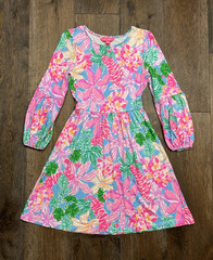 Lilly Pulitzer Women’s Auralia Floral Long Sleeve Dress XXS
