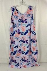 Women&rsquo;s L Columbia Chill River UPF 50 Active Sheath Dress Snowdrift Pastel