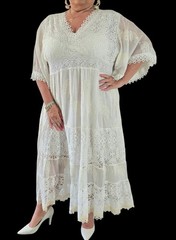 Summer dress dress size 44-48 in boho style