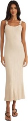 Z SUPPLY Women&rsquo;s NWT Salinas Midi Dress Sandshell Beige S/M