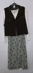 Womens Dress Los Angeles Size 20 NEW 2 Pieces Looks Like 3 Pieces