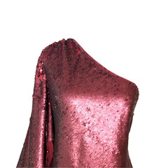 Keepsake No Signs Sequin One Shoulder Mini Dress S Berry New