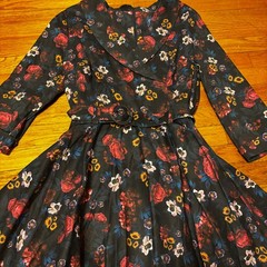 Collectif Vintage London New w/ Tags Retro Dress. Size 2XL/UK18