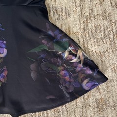 NWOT Ted Baker London Alephie Skater Dress in Black Size 2 US 4-6
