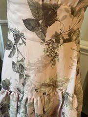 Alice + Olivia Lila Structured Midi Dress In Meadow Pink Floral Sz 6 NWT $895