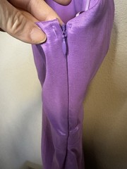 New! Karlie Purple One Shoulder Lined Cocktail Dress Size Small MSRP $296