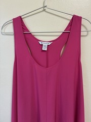 Athleta Racerback Pockets Lightweight High Low Pink Presidio Dress XL TALL