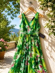 Beaded Waist Maxi Dress Elegant Signature Design by Robbie Bee s.12 Beautiful!
