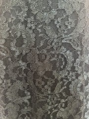 R&M Richards Women&rsquo;s Off-The-Shoulder Lace Gown- Size 8 Green