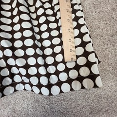Calvin Klein Black/White Polka Dot Surplice Neck Fit & Flare Dress 8
