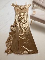 Vestido de Gala Dorado Miusol