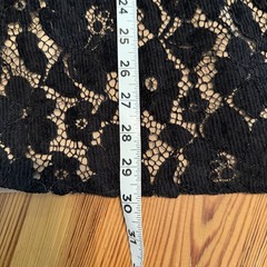 Free People Sz 2 Dangerous Love Mini Dress Black Lace WhimsiGoth Dark Fairycore
